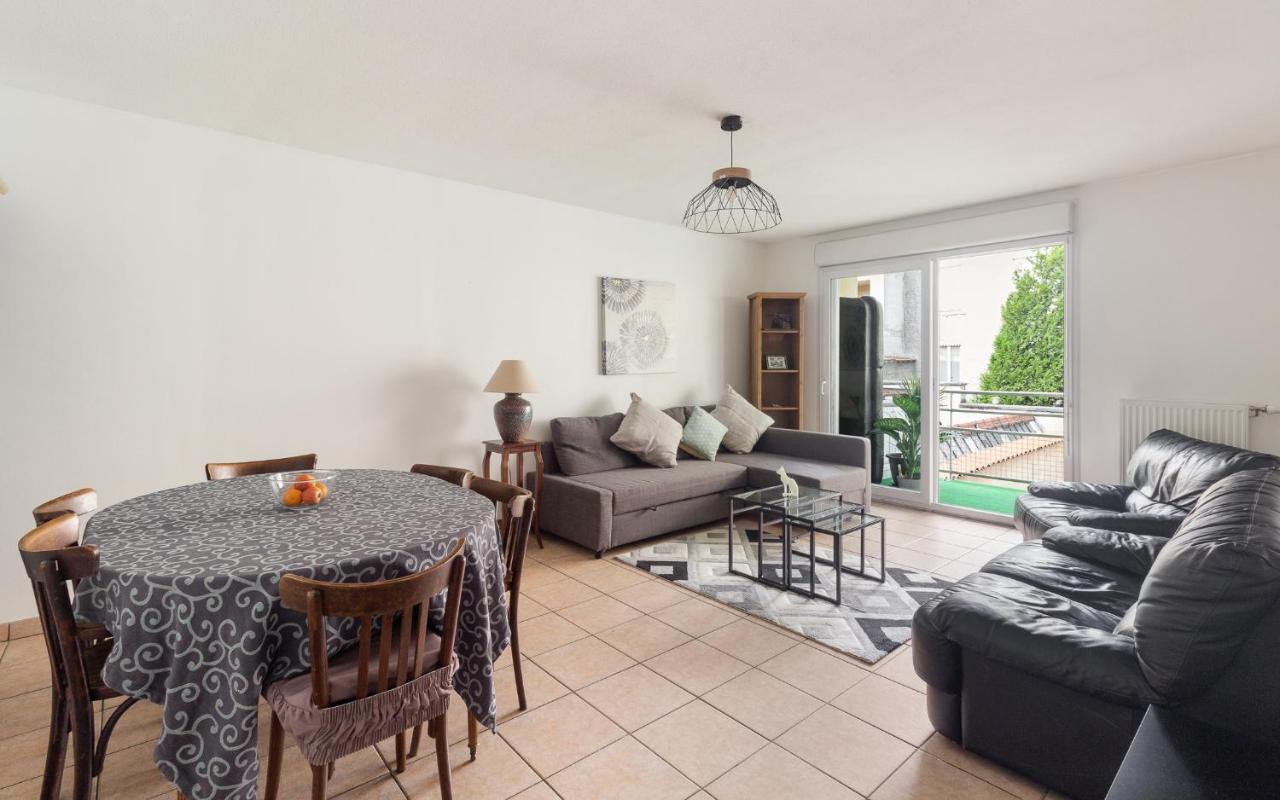 Nice Apartment With Parking Balcon Casa Lyon Villeurbanne Extérieur photo