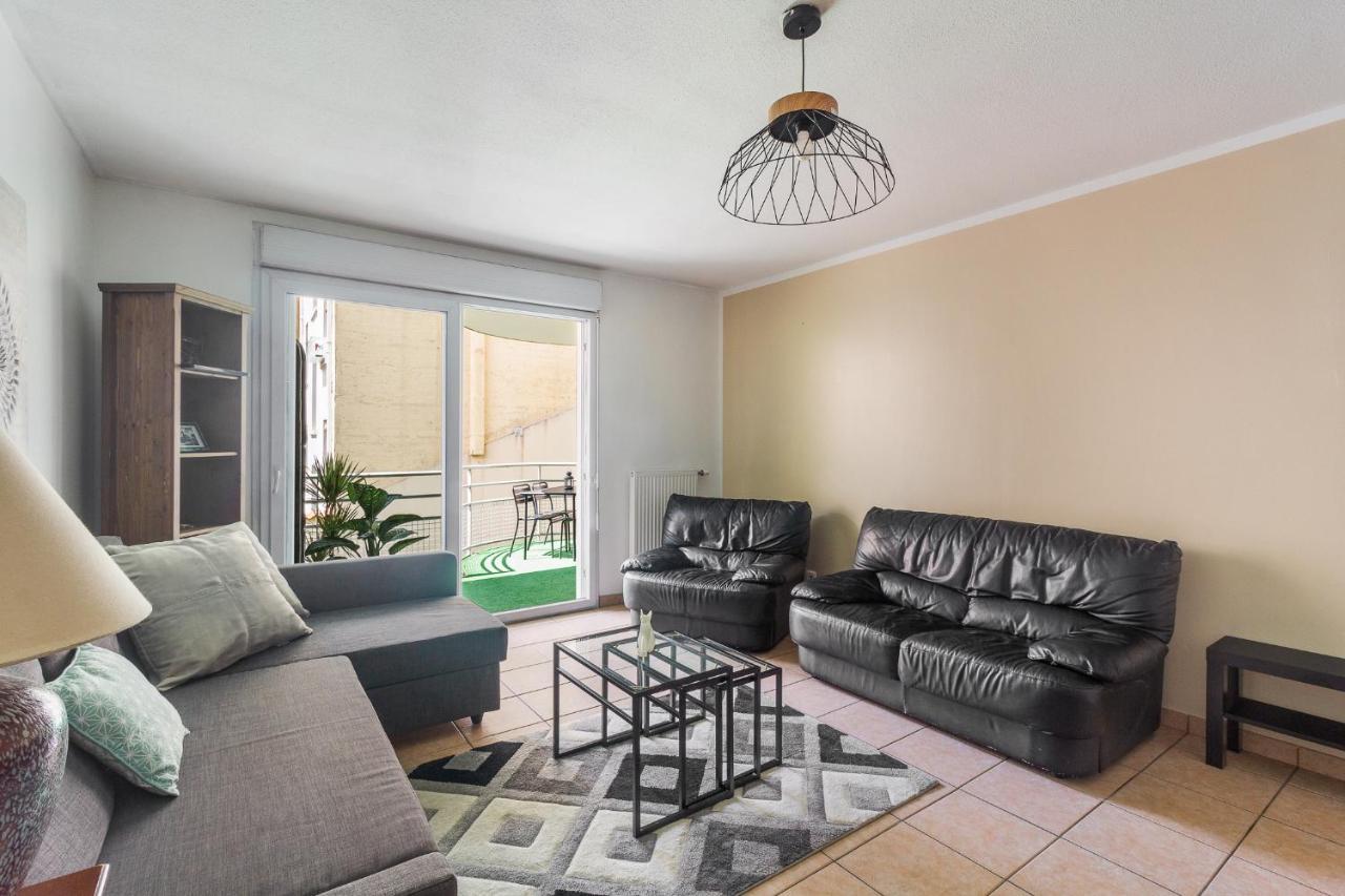 Nice Apartment With Parking Balcon Casa Lyon Villeurbanne Extérieur photo