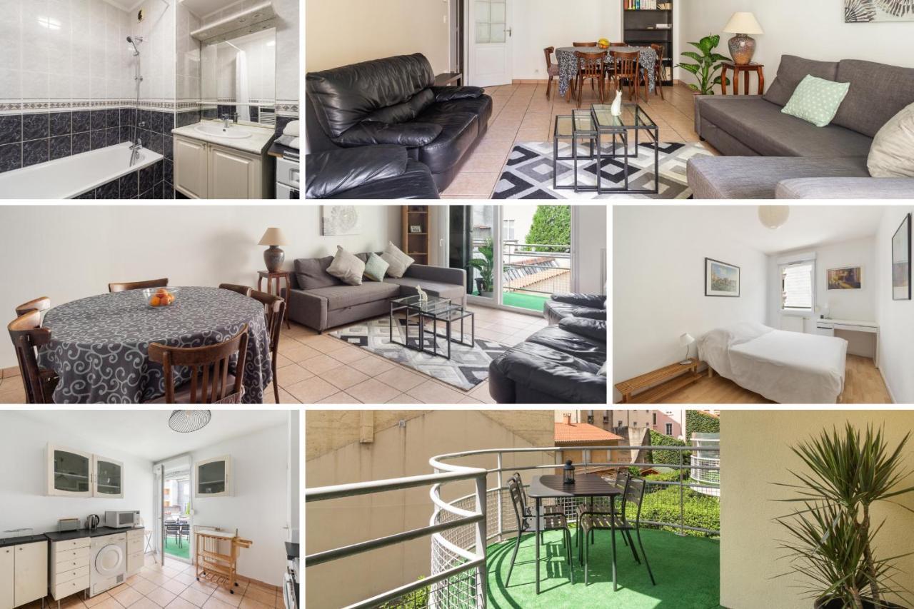 Nice Apartment With Parking Balcon Casa Lyon Villeurbanne Extérieur photo